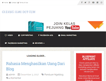 Tablet Screenshot of gudang-ilmu.com